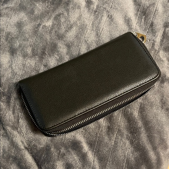 Elegant Black and Blue Women's Wallet - Picture 3 of 3